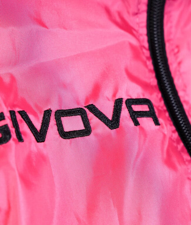 RAIN JACKET WIND FUXIA