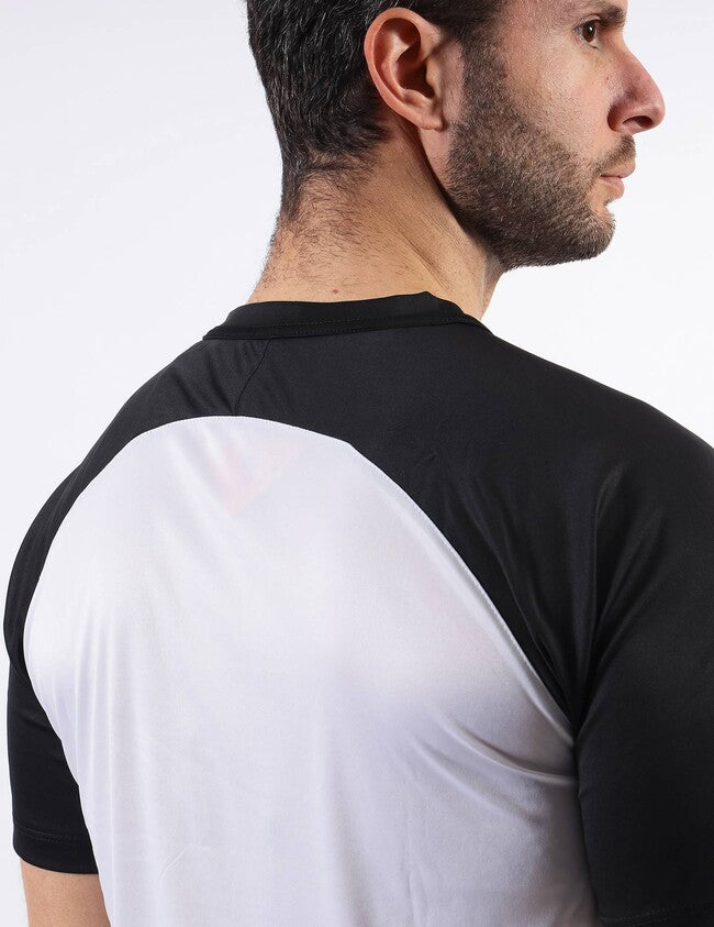 SHIRT CAPO INTERLOCK BIANCO/NERO
