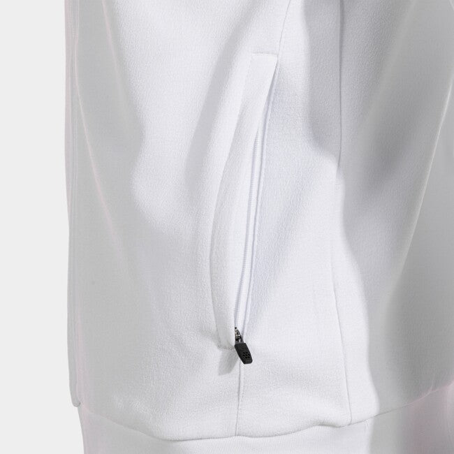 TOLEDO ZIP-UP HOODIE WHITE DARK NAVY WHITE-NAVY