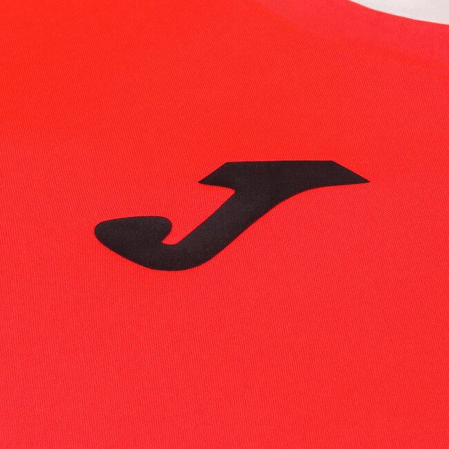S/S T-SHIRT RECORD II CORAL FLUOR