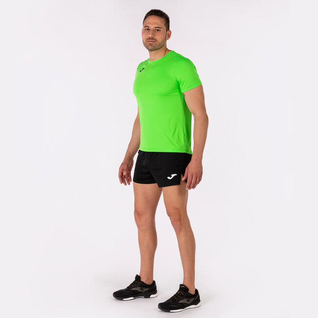 S/S T-SHIRT RECORD II FLUOR GREEN
