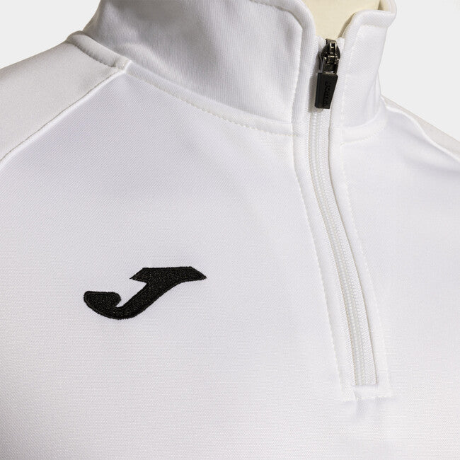 FARAON SWEATSHIRT WHITE HALF ZIP WHITE