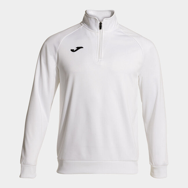 FARAON SWEATSHIRT WHITE HALF ZIP WHITE