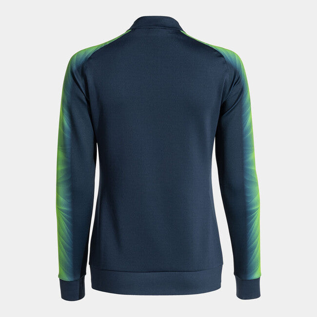 ELITE XI FULL ZIP SWEATSHIRT NAVY FLUOR GREEN NAVY-FLUOR GREEN