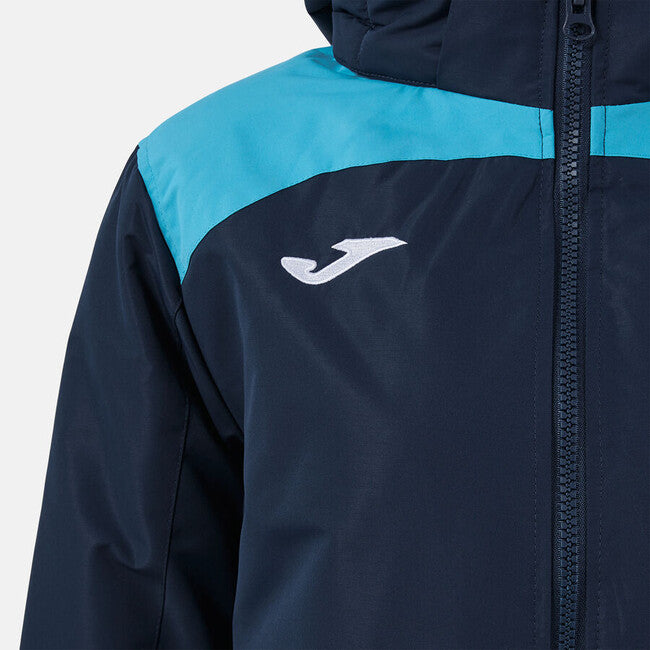 GLACIER ANORAK DARK NAVY FLUOR TURQUOISE DARK NAVY TURQUESA