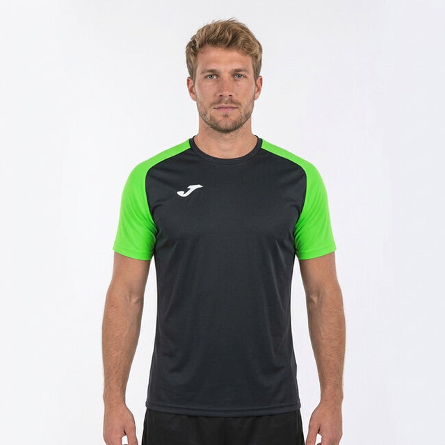 Φανέλα / μπλούζα T-SHIRT ACADEMY IV SHORT SLEEVE μαύρο φθορίζον πράσινο