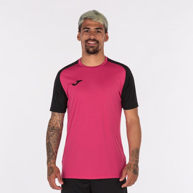 Φανέλα / μπλούζα T-SHIRT ACADEMY IV SHORT SLEEVE φούξια μαύρο