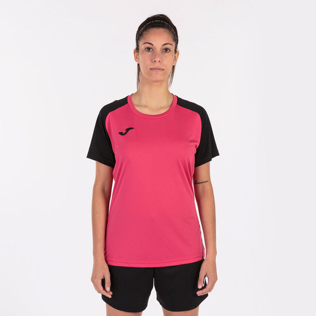 Γυναικείος φανέλα / μπλούζα T-SHIRT ACADEMY IV SHORT SLEEVE φούξια μαύρο
