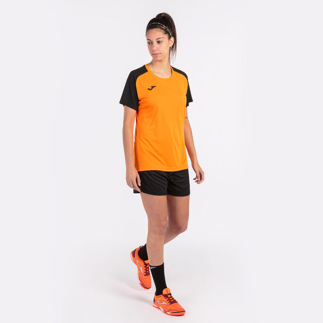 Γυναικείος φανέλα / μπλούζα T-SHIRT ACADEMY IV SHORT SLEEVE πορτοκαλί μαύρο