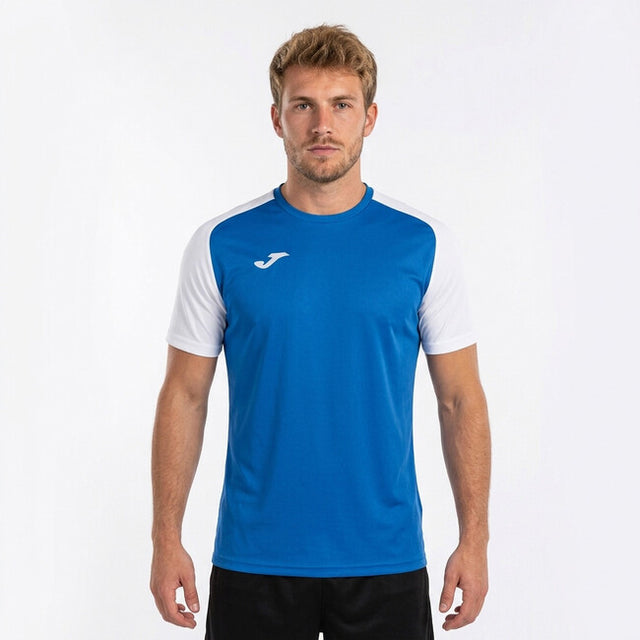 Φανέλα / μπλούζα T-SHIRT ACADEMY IV SHORT SLEEVE γαλάζιο λευκό