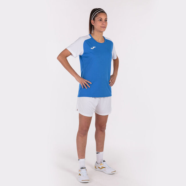 Γυναικείος φανέλα / μπλούζα T-SHIRT ACADEMY IV SHORT SLEEVE γαλάζιο λευκό