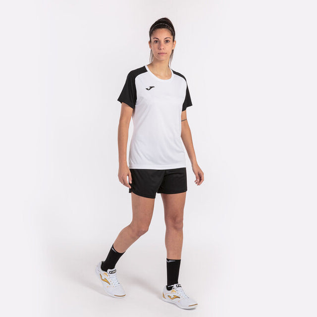 Γυναικείος φανέλα / μπλούζα T-SHIRT ACADEMY IV SHORT SLEEVE λευκό μαύρο