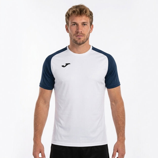Φανέλα / μπλούζα T-SHIRT ACADEMY IV SHORT SLEEVE λευκό ναυτικό