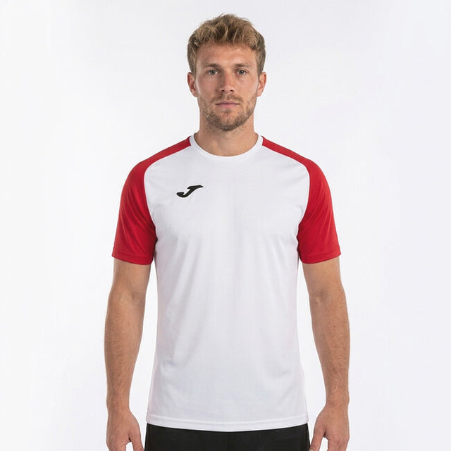 Φανέλα / μπλούζα T-SHIRT ACADEMY IV SHORT SLEEVE λευκό κόκκινο