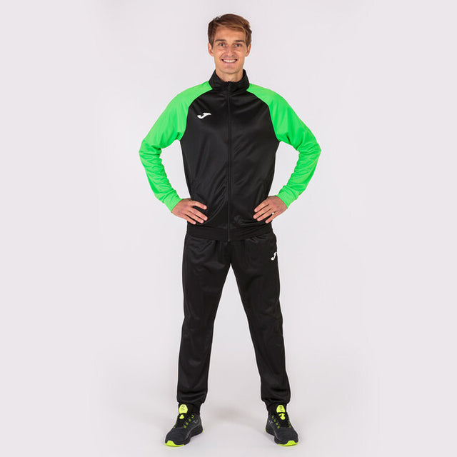 Σετ / σύνολο ACADEMY IV TRACKSUIT μαύρο φθορίζον πράσινο