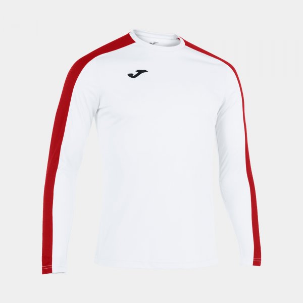 ACADEMY LONG SLEEVE T-SHIRT WHITE RED WHITE-RED