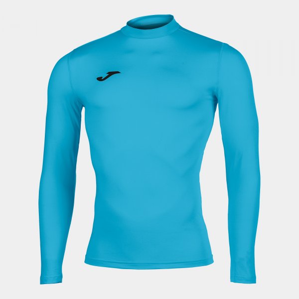 Θερμική μπλούζα BRAMA ACADEMY LONG SLEEVE T-SHIRT φθορίζον τιρκουάζ