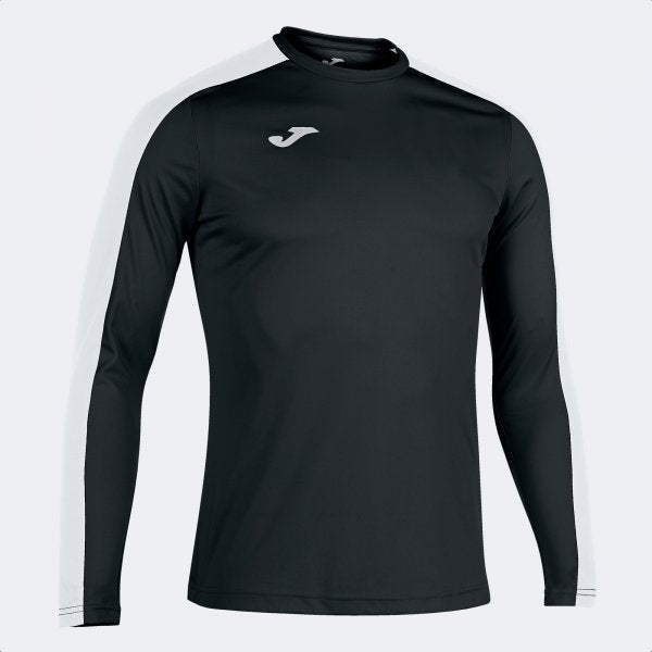Μακρυμάνικη φανέλα / μακρυμάνικη μπλούζα ACADEMY LONG SLEEVE T-SHIRT μαύρο λευκό