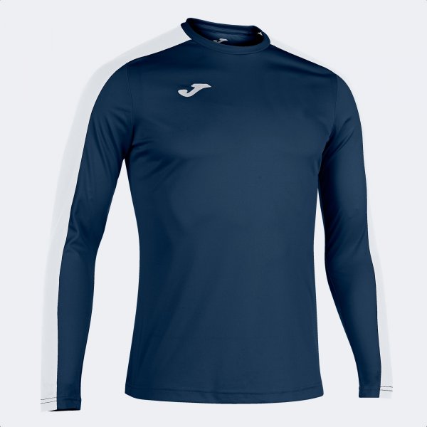 Μακρυμάνικη φανέλα / μακρυμάνικη μπλούζα ACADEMY LONG SLEEVE T-SHIRT ναυτικό μπλε λευκό