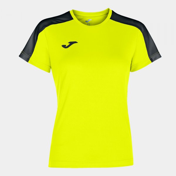 Γυναικείος φανέλα ACADEMY T-SHIRT φθορίζον κίτρινο μαύρο