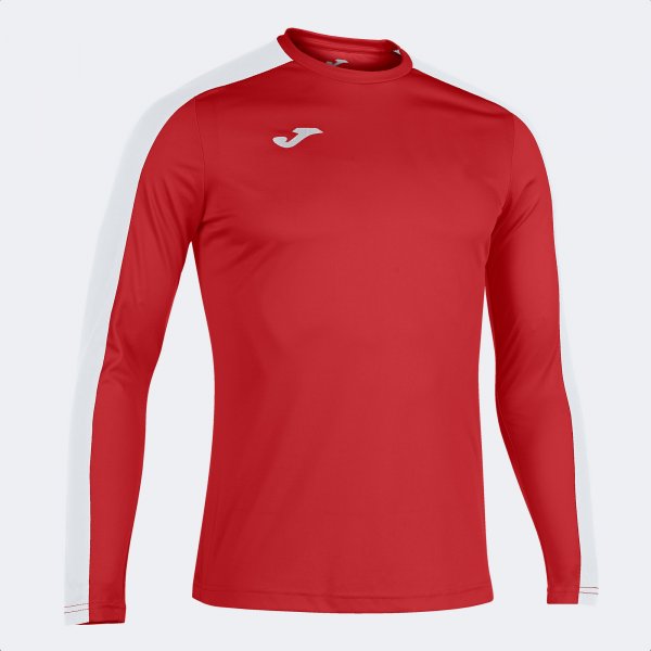 Μακρυμάνικη φανέλα / μακρυμάνικη μπλούζα ACADEMY LONG SLEEVE T-SHIRT κόκκινο λευκό