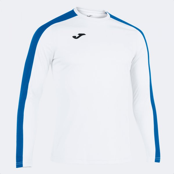 ACADEMY T-SHIRT WHITE-ROYAL M/L WHITE-ROYAL