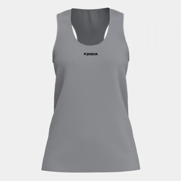 Γυναικεία μπλούζα AGUILA TANK TOP MEDIUM GRAY FLUOR ORANGE γκρι