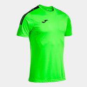 ECO ESSENTIAL SHORT SLEEVE T-SHIRT FLUOR GREEN BLACK VERDE FLÚOR-NEGRO
