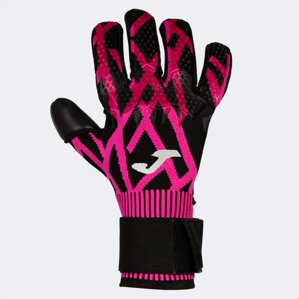 Γάντια τερματοφύλακα AREA 360 GOALKEEPER GLOVES μαύρο φούξια