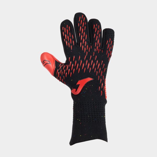 Γάντια τερματοφύλακα AREA 360 GOALKEEPER GLOVES μαύρο κόκκινο