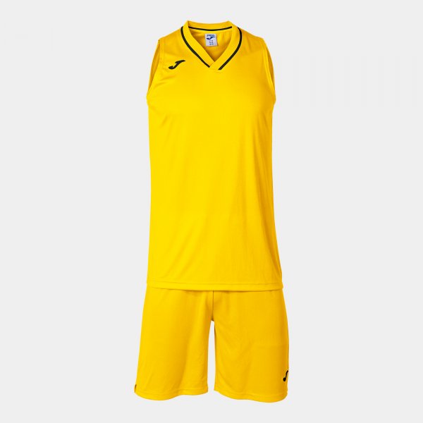 Μπασκετικό σετ ATLANTA TWO-PIECE SET κίτρινο μαύρο