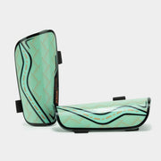 Προστατευτικά ATTACK SHIN GUARDS TURQUOISE FLUOR CORAL τιρκουάζ