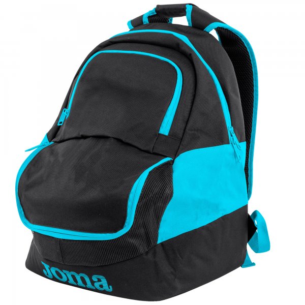 DIAMOND II BACKPACK BLACK-FLUORESCENT TURQUOISE BLACK-TURQUOISE