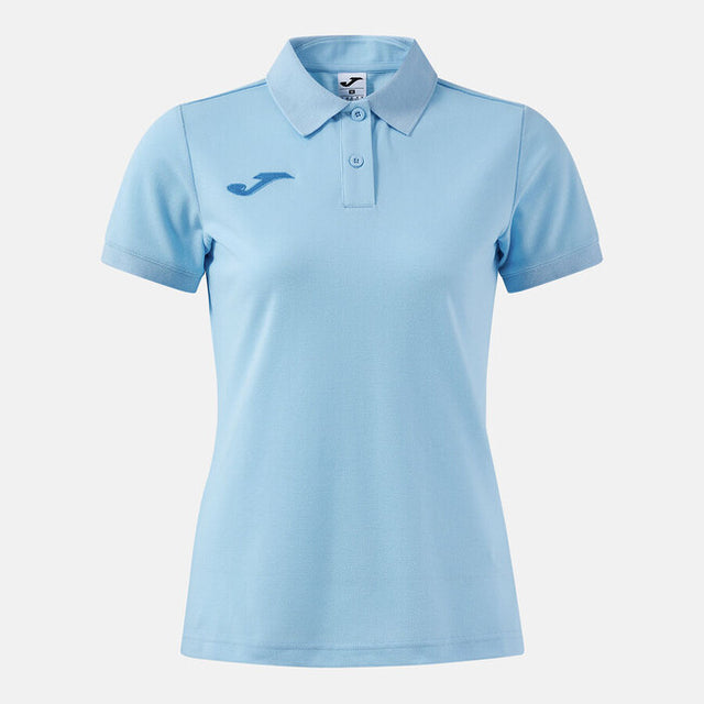 Γυναικεία μπλούζα πόλο BALI III SHORT SLEEVE POLO ανοιχτό μπλε