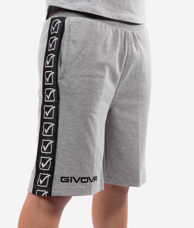 BERMUDA TERRY BAND GRIGIO MELANGE CHIARO