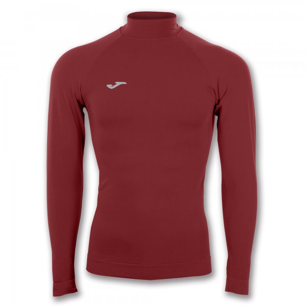 BRAMA CLASSIC BURGUNDY M/L T-SHIRT BURGUNDY