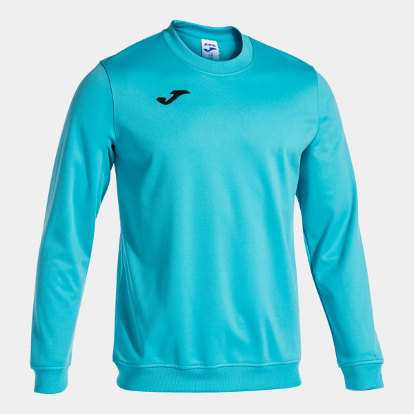 Φούτερ CAIRO II SWEATSHIRT φθορίζον τιρκουάζ