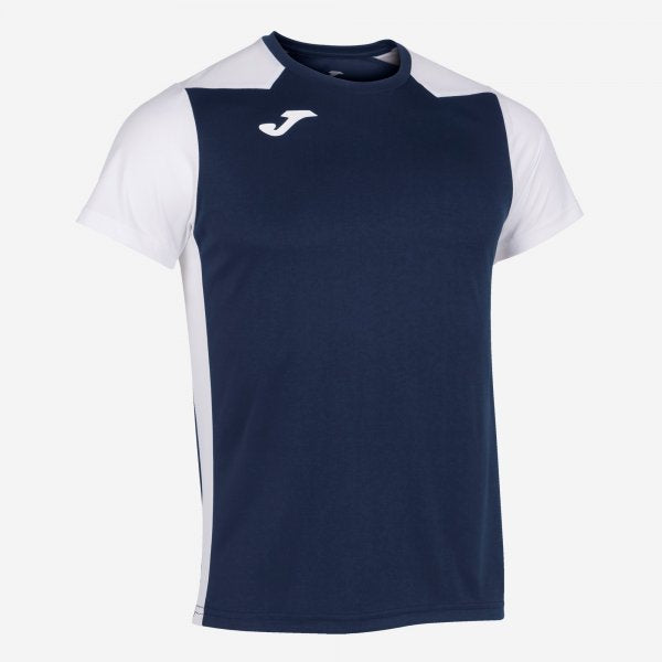 Φανέλα / μπλούζα T-SHIRT RECORD II SHORT SLEEVE ναυτικό μπλε λευκό