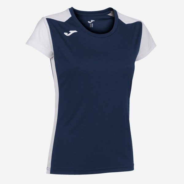 Γυναικείος φανέλα / μπλούζα RECORD II SHORT SLEEVE T-SHIRT ναυτικό μπλε λευκό