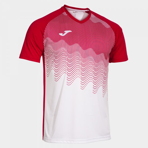 TIGER VI SHORT SLEEVE T-SHIRT WHITE RED WHITE-RED
