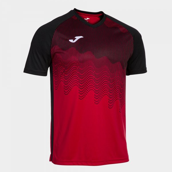 Φανέλα CAMISETA MANGA CORTA TIGER VI κόκκινο μαύρο