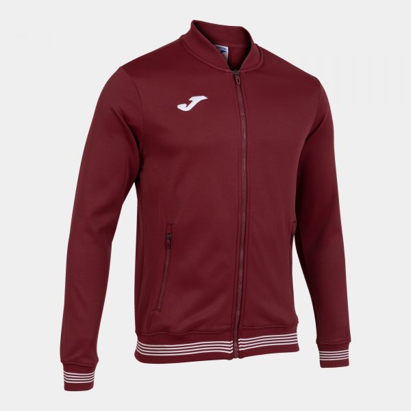 Φούτερ CAMPUS III JACKET μπορντό