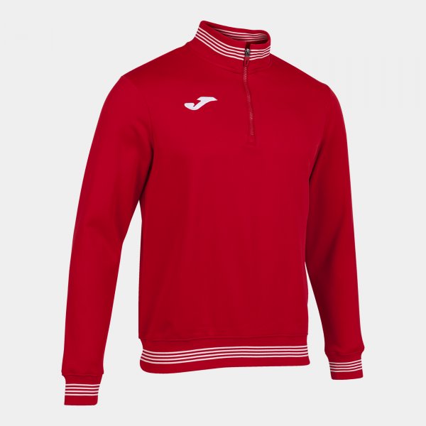 Φούτερ CAMPUS III SWEATSHIRT 1/2 ZIP κόκκινο