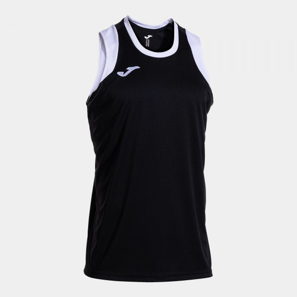 Μπασκετική φανέλα CANCHA SLEEVELESS SHIRT πορτοκαλί - μαύρο λευκό