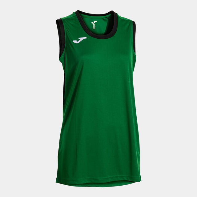 Γυναικείος μπασκετική φανέλα CANCHA SLEEVELESS SHIRT πράσινο μαύρο