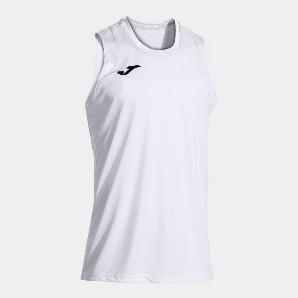 Μπασκετική φανέλα CANCHA SLEEVELESS SHIRT πορτοκαλί - λευκό