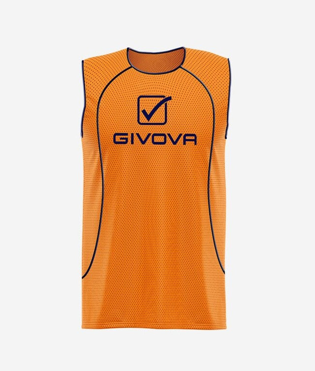 Γιλέκο CASACCA FLUO SPONSOR BIG logo φλουό πορτοκαλί