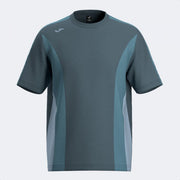 Μπλούζα πόλο CHALLENGE SHORT SLEEVE T-SHIRT μπλε - γκρι