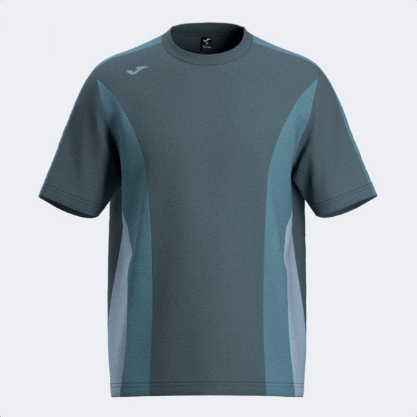 Μπλούζα πόλο CHALLENGE SHORT SLEEVE T-SHIRT μπλε - γκρι