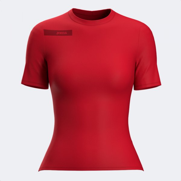 Γυναικεία μπλούζα CHALLENGE SHORT SLEEVE T-SHIRT κόκκινο